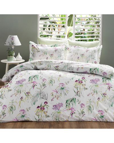 Постельное белье Tivolyo Home Nora делюкс сатин евро