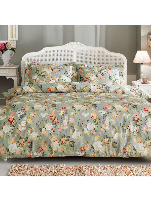 Постільна білизна Tivolyo Home Angelica делюкс сатин євро