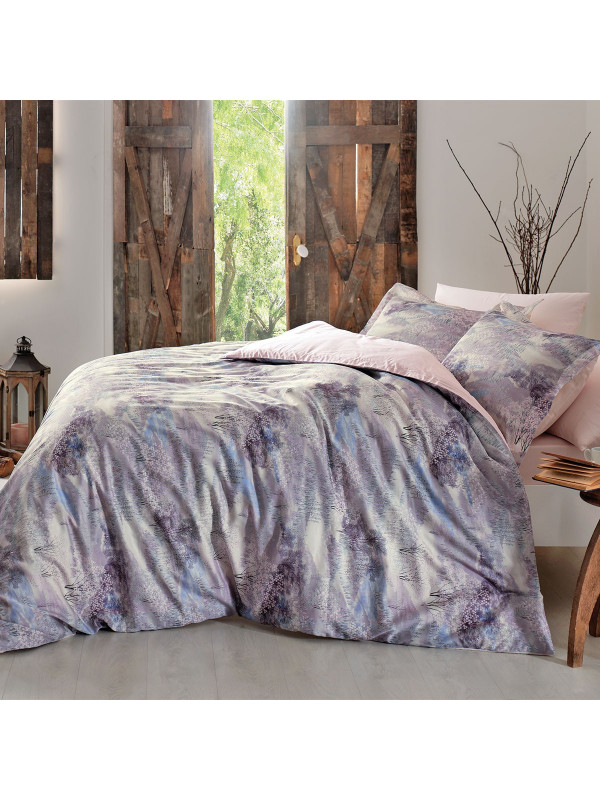 Постельное белье Tivolyo Home Vivien делюкс сатин евро