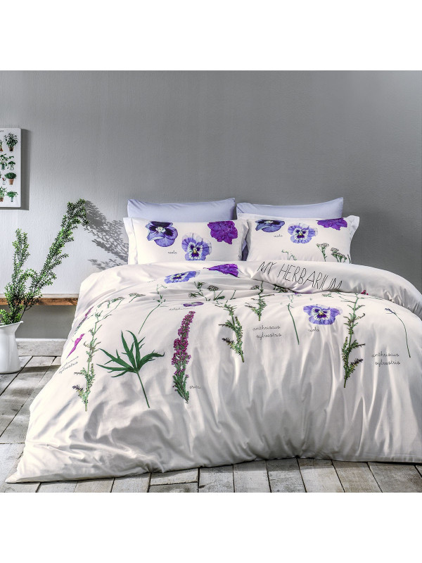 Постільна білизна Tivolyo Home Frezia делюкс сатин сімейна