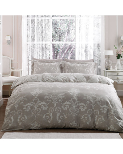 Постельное белье Tivolyo Home Arredo bej делюкс сатин евро