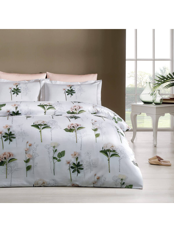 Постельное белье Tivolyo Home Nadine делюкс сатин евро