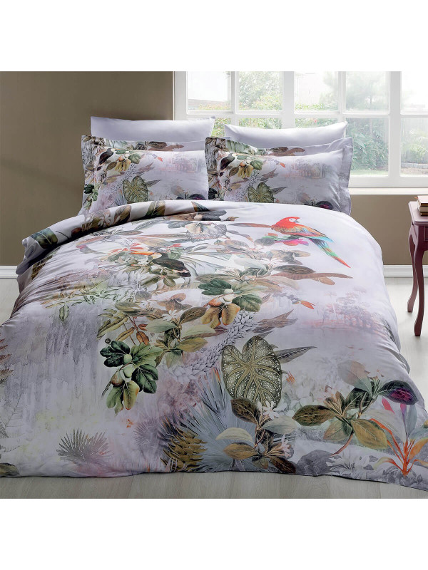 Постельное белье Tivolyo Home Tago делюкс сатин евро