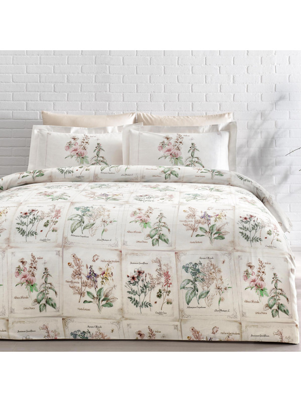 Постельное белье Tivolyo Home Florine делюкс сатин полуторное