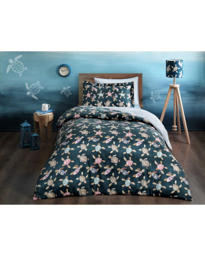 Подростковое постельное белье Tivolyo Home Caretta делюкс сатин полуторное