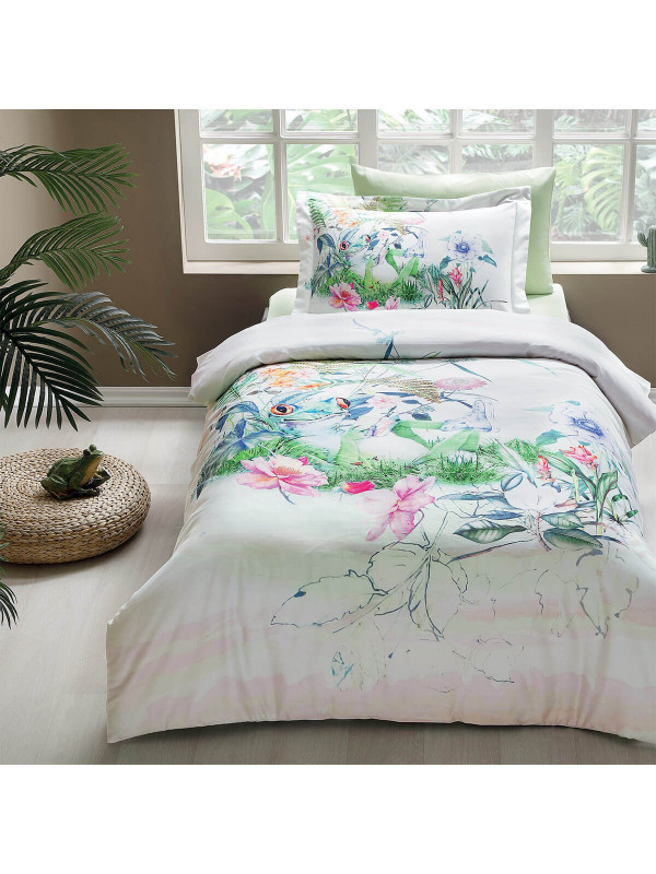 Подростковое постельное белье Tivolyo Home Time Out делюкс сатин полуторное