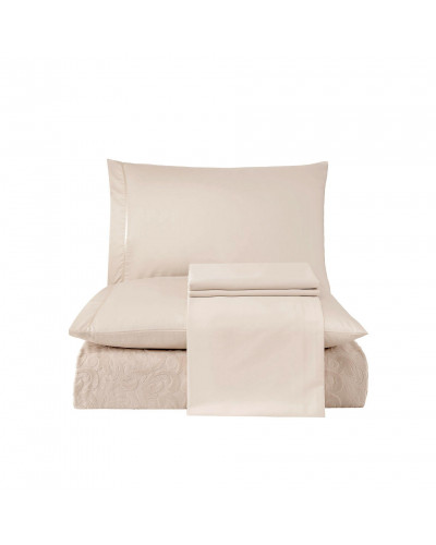 Постельное белье Tivolyo Home Baroc bej пике евро