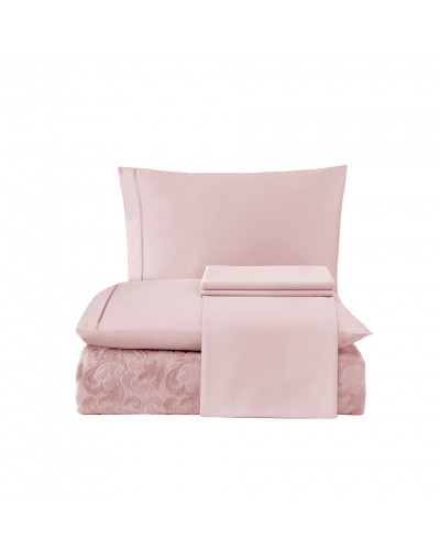 Постельное белье Tivolyo Home Baroc pembe пике евро