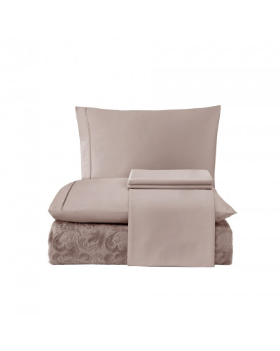 Постельное белье Tivolyo Home Baroc kahve пике евро