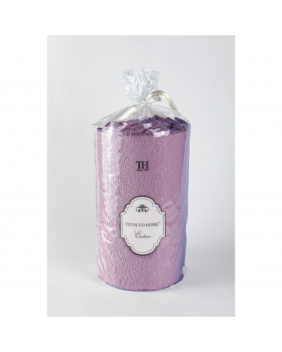 Простынь Tivolyo Home murdum махровая на резинке 180x200 наволочки 2-50x70