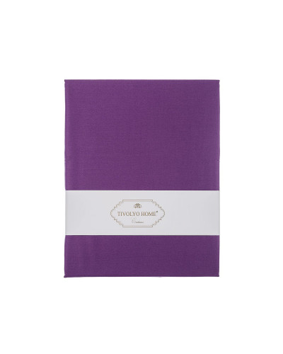 Простынь Tivolyo Home murdum сатин 240x260 наволочки 2-50x70