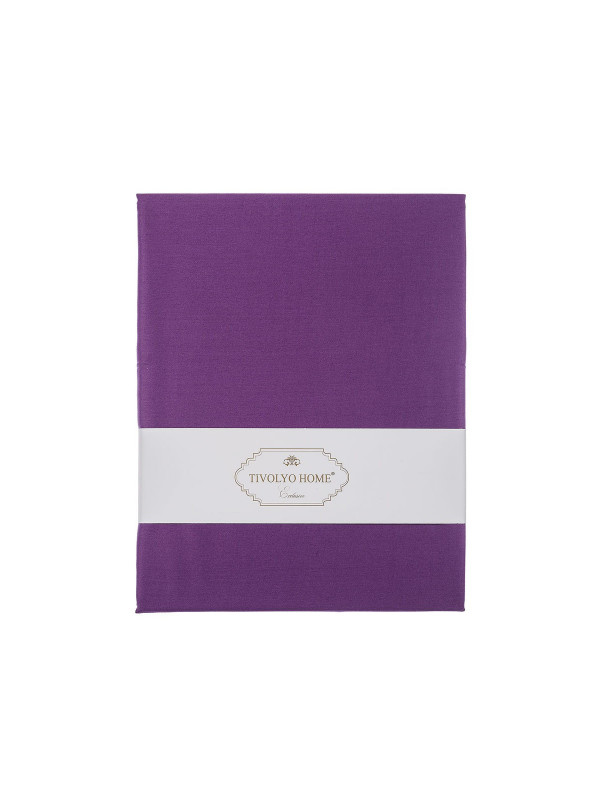 Простынь Tivolyo Home murdum сатин 240x260 наволочки 2-50x70