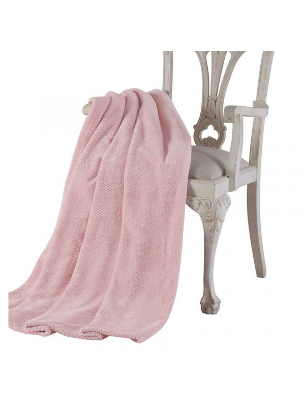 Плед Tivolyo Home Favo soft pudra флис 200x220