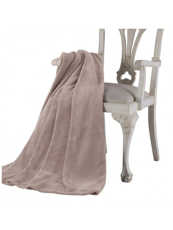 Плед Tivolyo Home Favo soft toprak флис 160x220