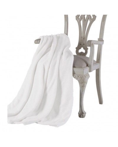 Плед Tivolyo Home Favo soft krem фліс 160x220