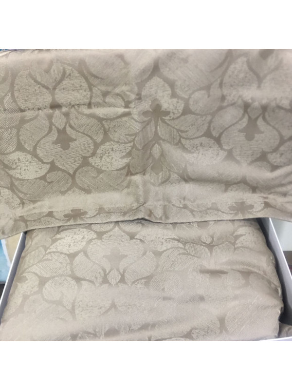 Покрывало Tivolyo Home Versa bej жаккард 260x260