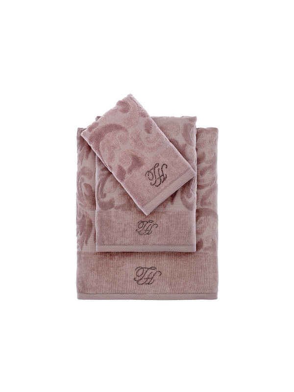 Набор полотенец Tivolyo Home Baroc kahve 30x50; 50x90; 90x150