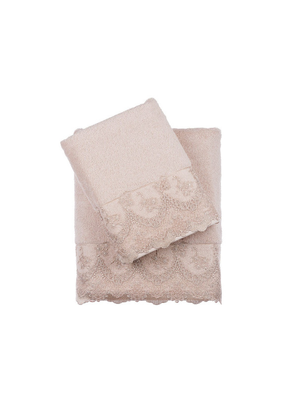 Набор полотенец Tivolyo Home Regina bej 50x100; 75x150