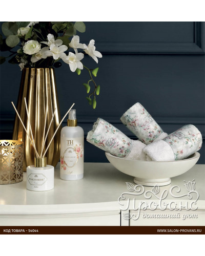 Кухонные полотенца Tivolyo Home ADORIA , 3 предмета, махра (100 хлопок) Цвета: кремовый