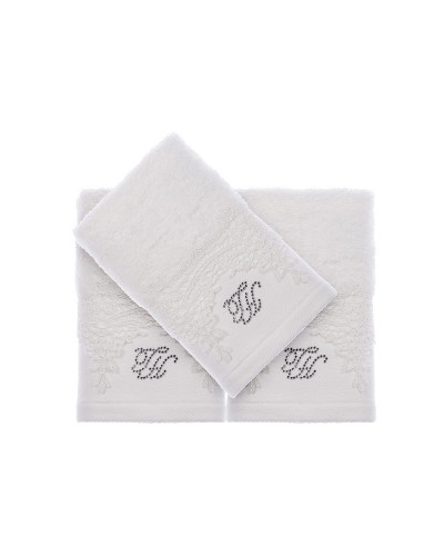 Кухонные полотенца Tivolyo Home Juliet k.beyaz 3-30x50