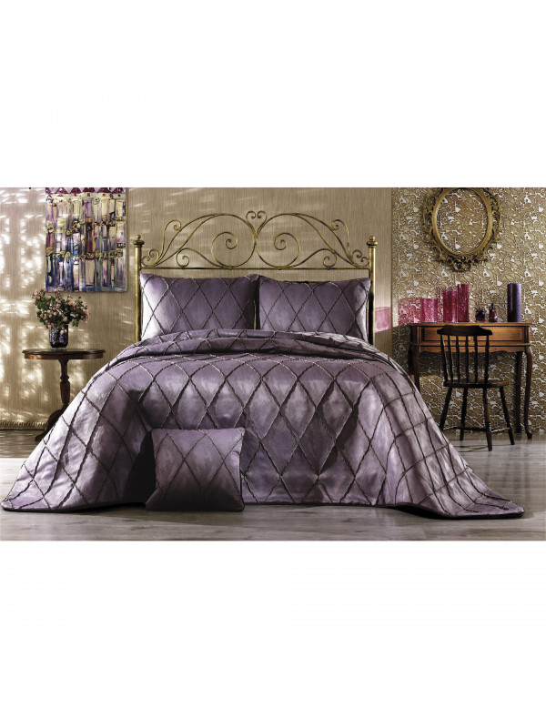 Покривало Grazie Home Parma murdum жаккард 260x270