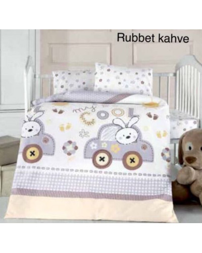 Постельное белье Аltinbasak ранфорс детское ,  rubbet kahve Цвета: бежевый
