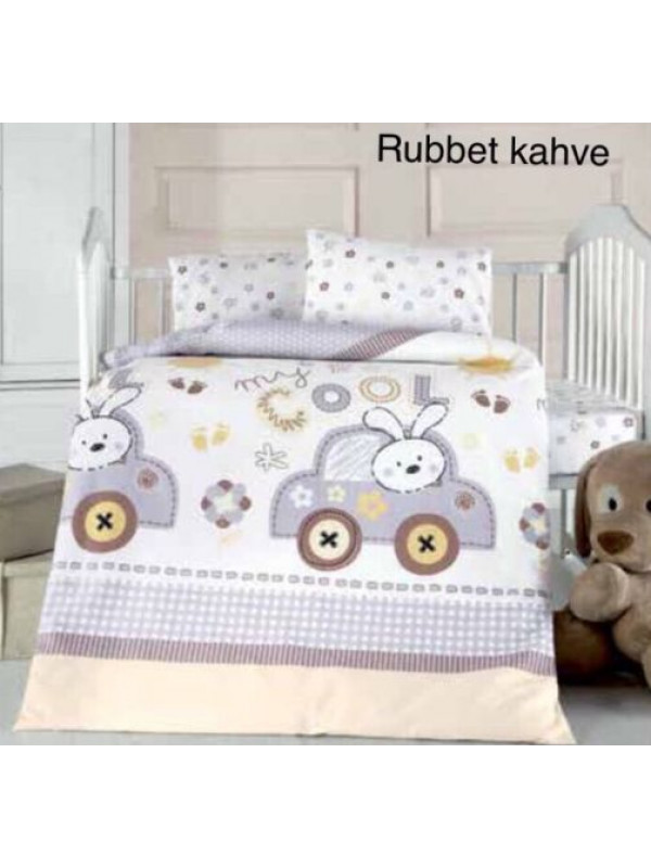 Постельное белье Аltinbasak ранфорс детское ,  rubbet kahve Цвета: бежевый