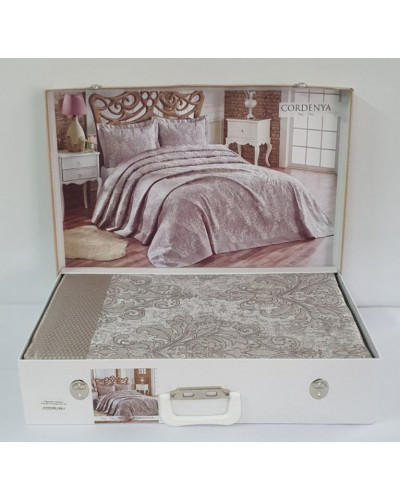 Покрывало issi home Cordenya TAC-TAC жаккард двуспальное