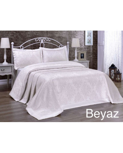 Покрывало issihome жаккард beyaz Цвета: белый