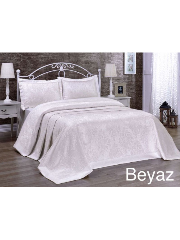 Покрывало issihome жаккард beyaz Цвета: белый