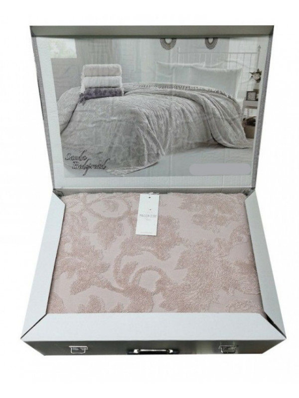 Махровая простынь Maison D'or Sanda rose 220x240