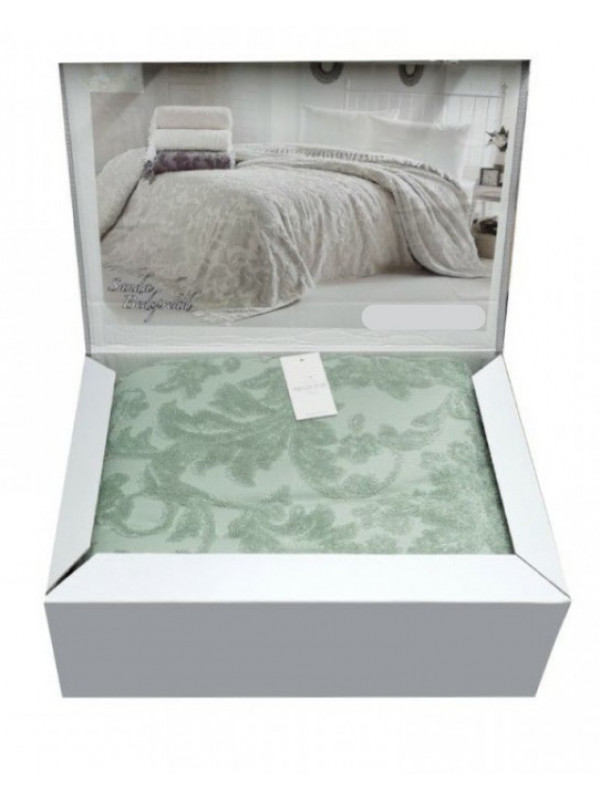 Махровая простынь Maison D'or Sanda sage 220x240