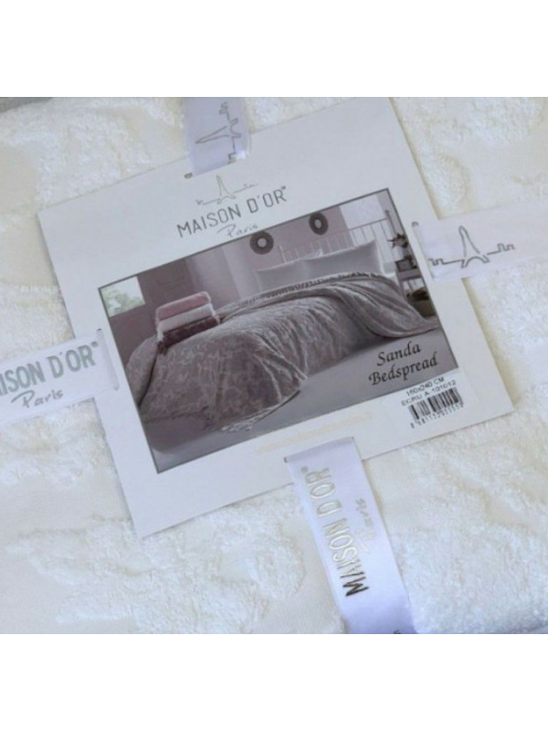 Махровая простынь Maison D'or Sanda ecru 160x240