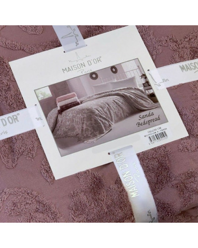Махровая простынь Maison D'or Sanda lilac 160x240