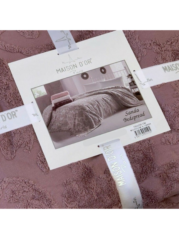 Махровая простынь Maison D'or Sanda lilac 160x240