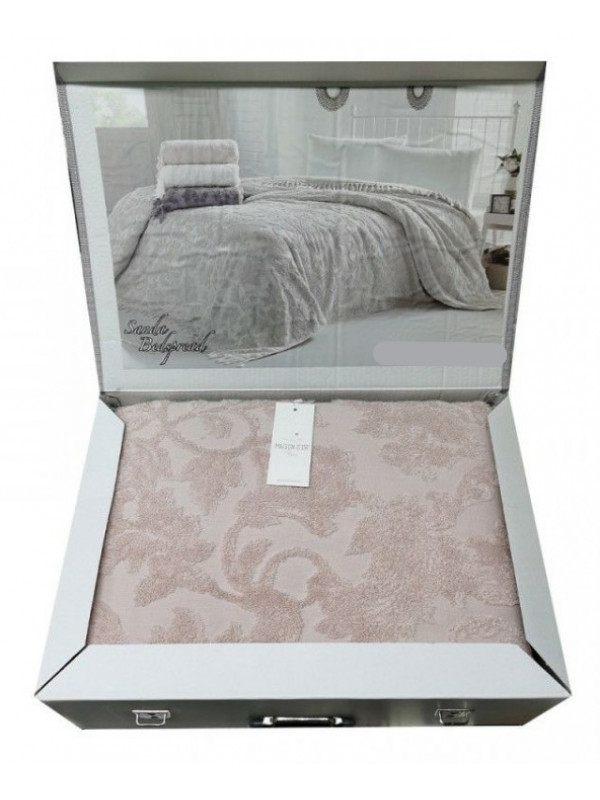 Махровая простынь Maison D'or Sanda rose 160x240