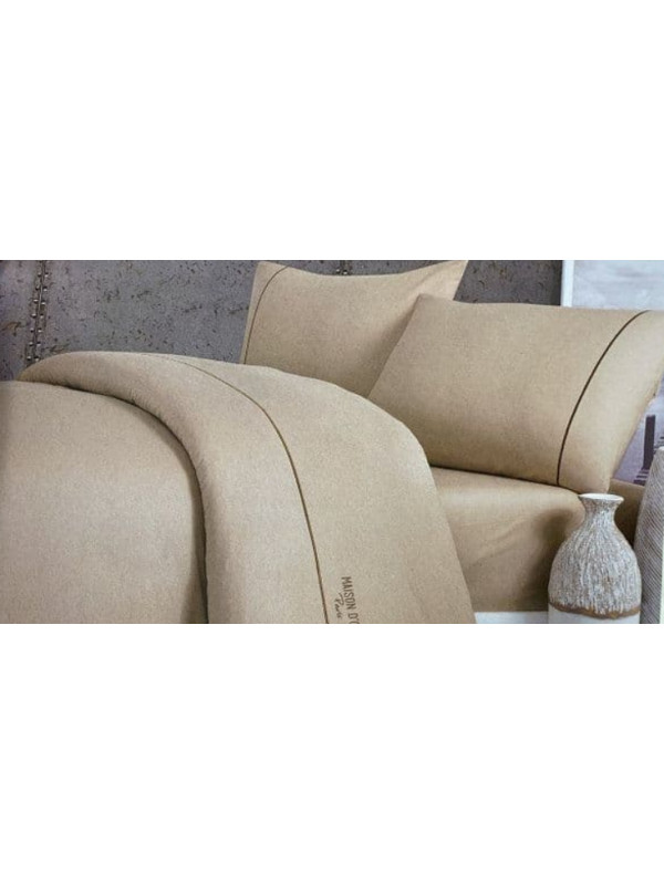 Постельное белье Maison D'or Spring beige ранфорс евро