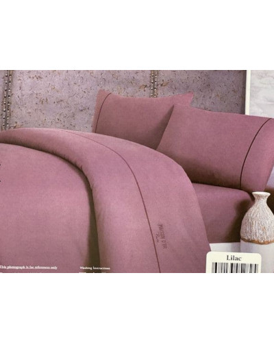 Постельное белье Maison D'or Spring lilac ранфорс евро