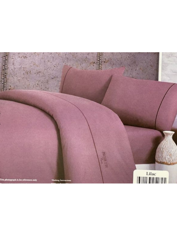 Постельное белье Maison D'or Spring lilac ранфорс евро