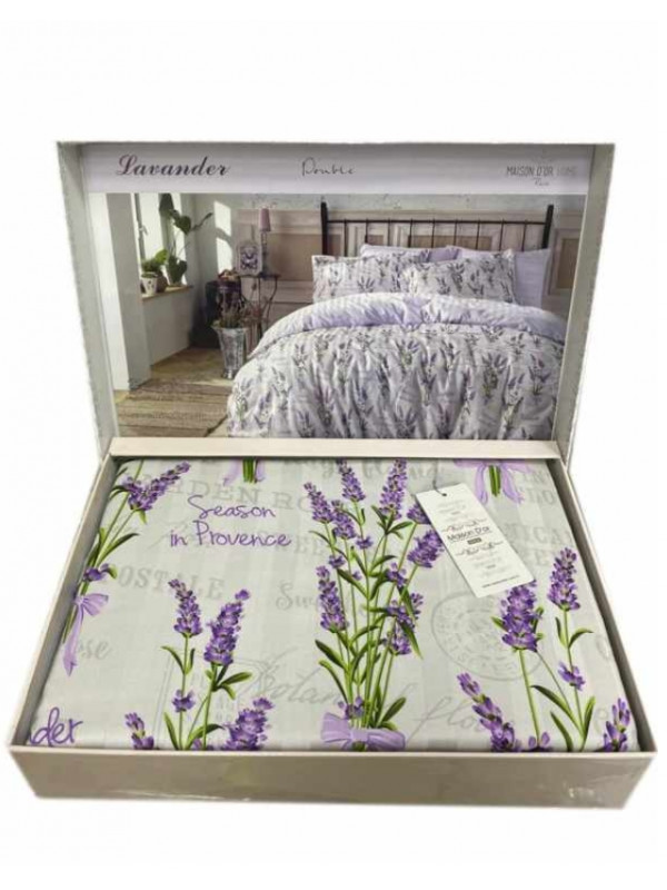 Постельное белье Maison D'or Lavander сатин евро