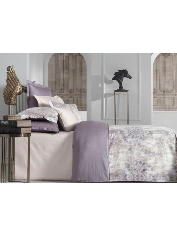 Постільна білизна Sarev Tripoli v1 bej сатин Делюкс 300ТС євро