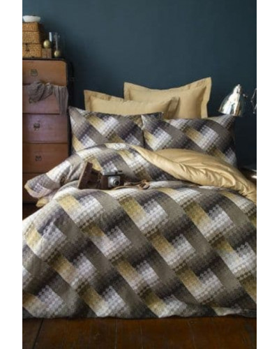 Постельное белье Issimo Home Verev сатин digital евро