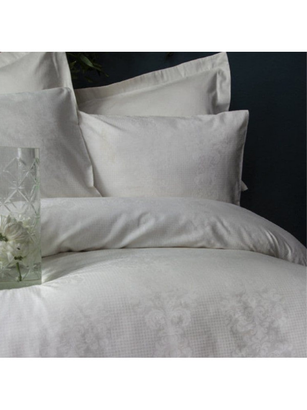 Постельное белье Issimo Home Reverence krem сатин жаккард евро