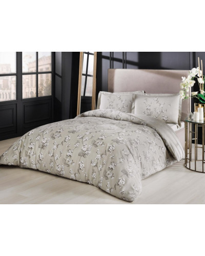 Постельное белье Tac  сатин Lennie V04-tas евро