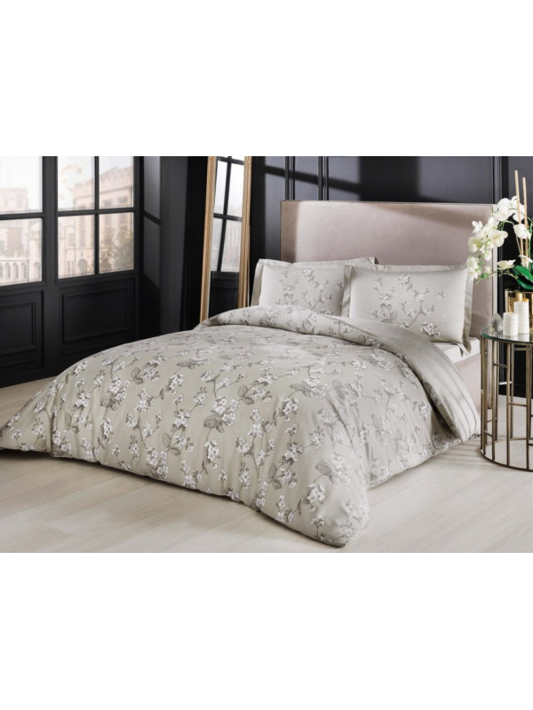 Постельное белье Tac  сатин Lennie V04-tas евро