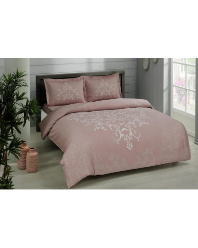 Постельное белье Tac  сатин(100%хлопок)  Anissa gul curusu Цвета: розовый