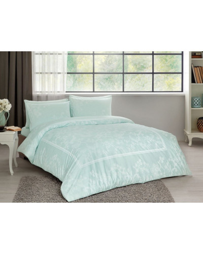 Постельное белье Tac  сатин(100%хлопок) Clara  Цвета: мятный