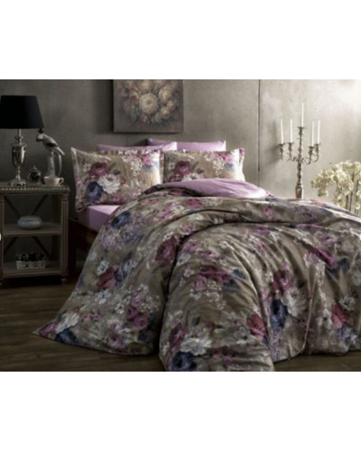 Постельное белье Tac сатин digital Jasmine евро