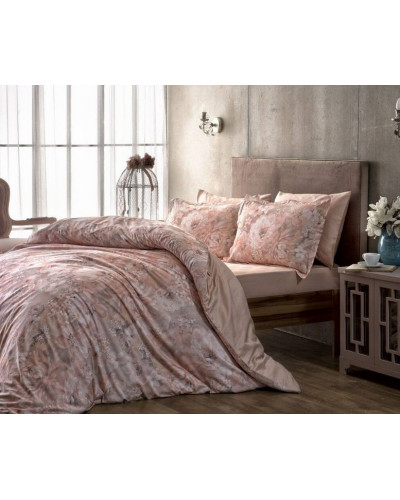 Постельное белье Tac сатин digital Blanche евро