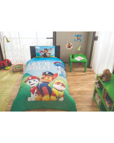 Подростковое постельное белье Tac Disney Paw Patrol ранфорс полуторное